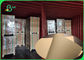 জুতো বক্স ভাঁজ প্রতিরোধের জন্য খাদ্য গ্রেড 1100 মিমি ব্রাউন ক্রাফ্ট পেপার রোল